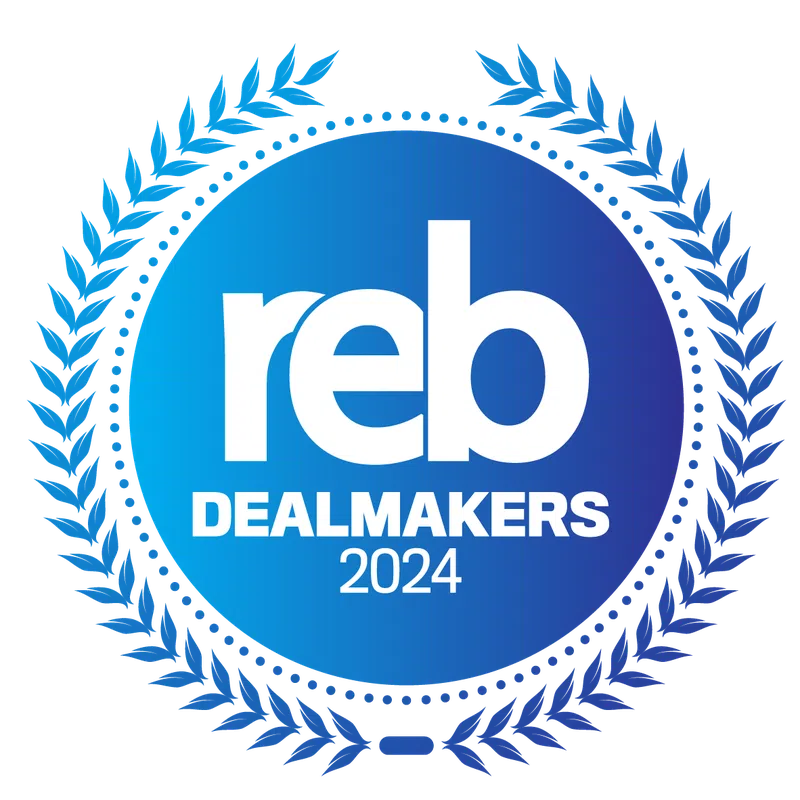 Local leader has secured a position in REB’s Top 50 Dealmakers 2024 ranking